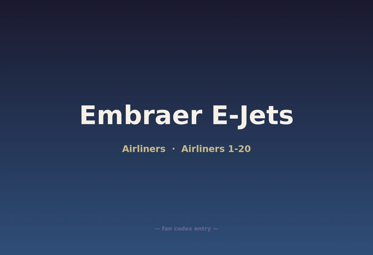 Embraer E-Jets